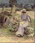 Theodore Robinson La Debacle oil painting artist